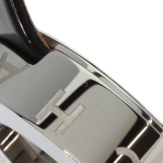 CHANEL Watches Quartz H0579 Stainless Steel, Leather Silver La Ronde black dial Women Used Authentic