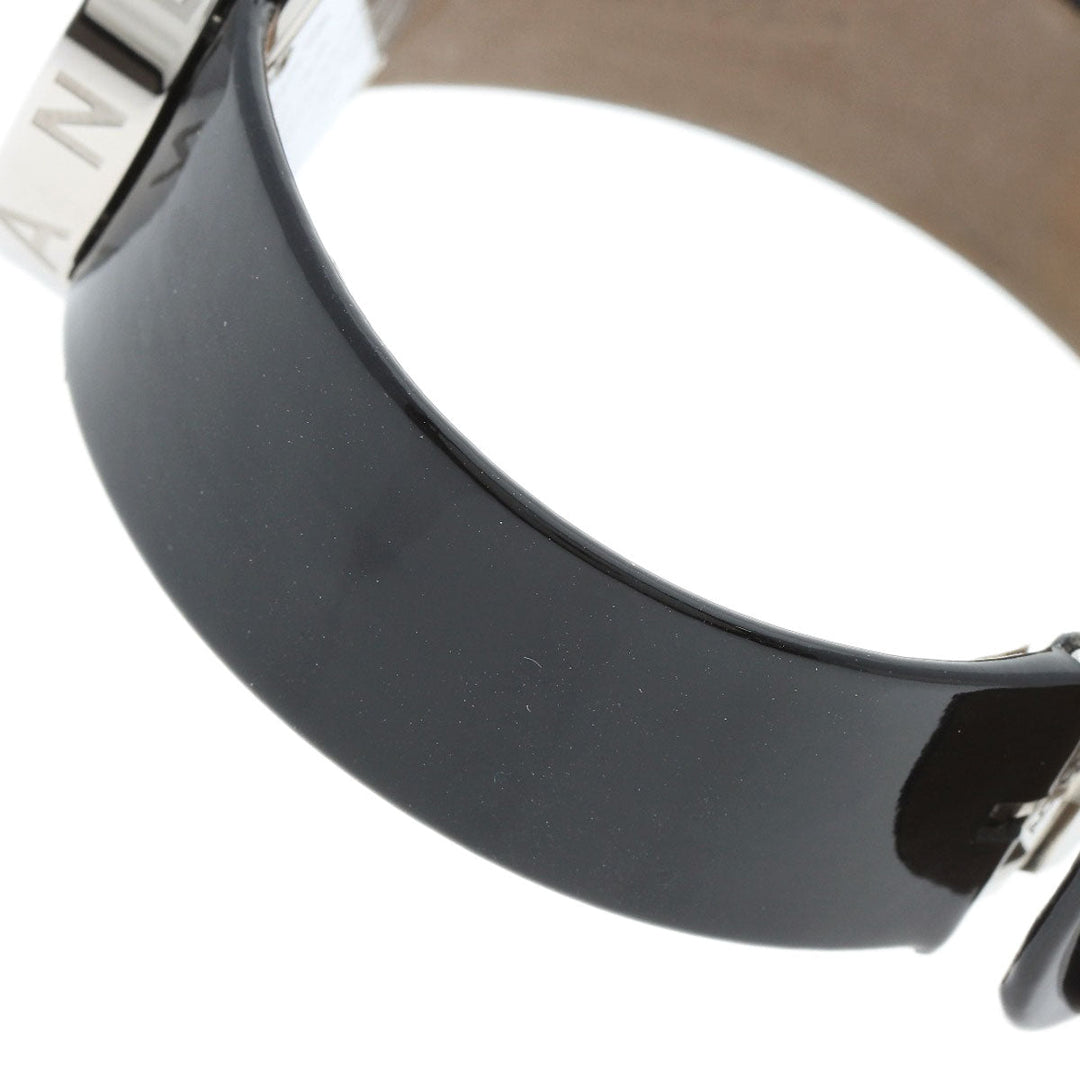 CHANEL Watches Quartz H0579 Stainless Steel, Leather Silver La Ronde black dial Women Used Authentic