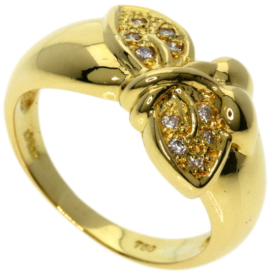 Dior Ring 18K Yellow Gold gold diamond Women Used Authentic