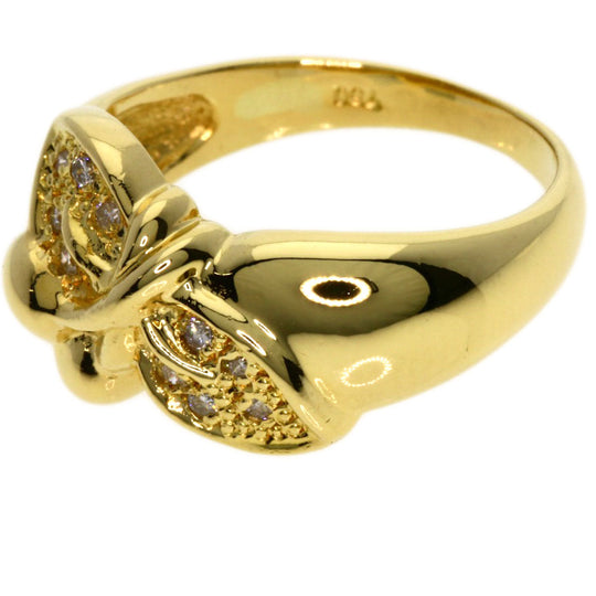 Dior Ring 18K Yellow Gold gold diamond Women Used Authentic