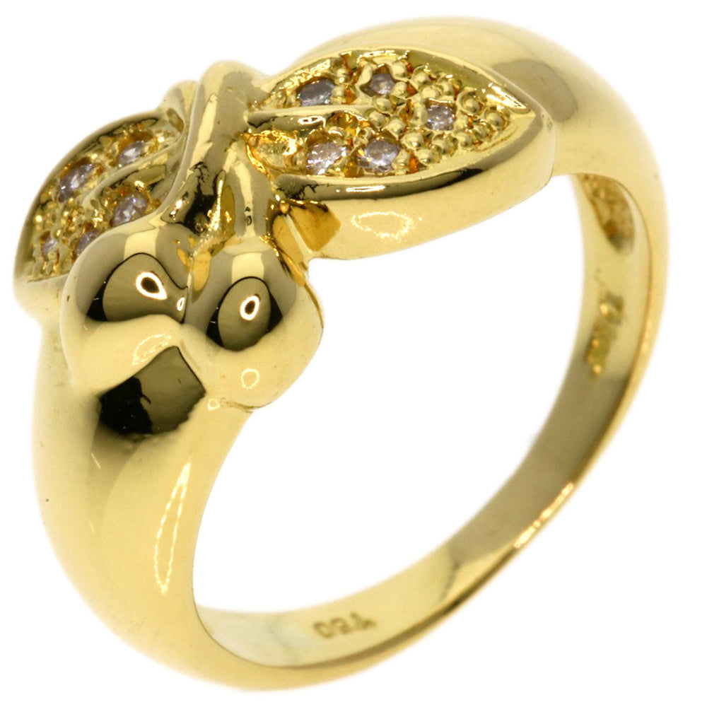 Dior Ring 18K Yellow Gold gold diamond Women Used Authentic