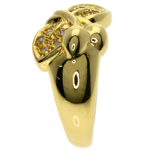 Dior Ring 18K Yellow Gold gold diamond Women Used Authentic
