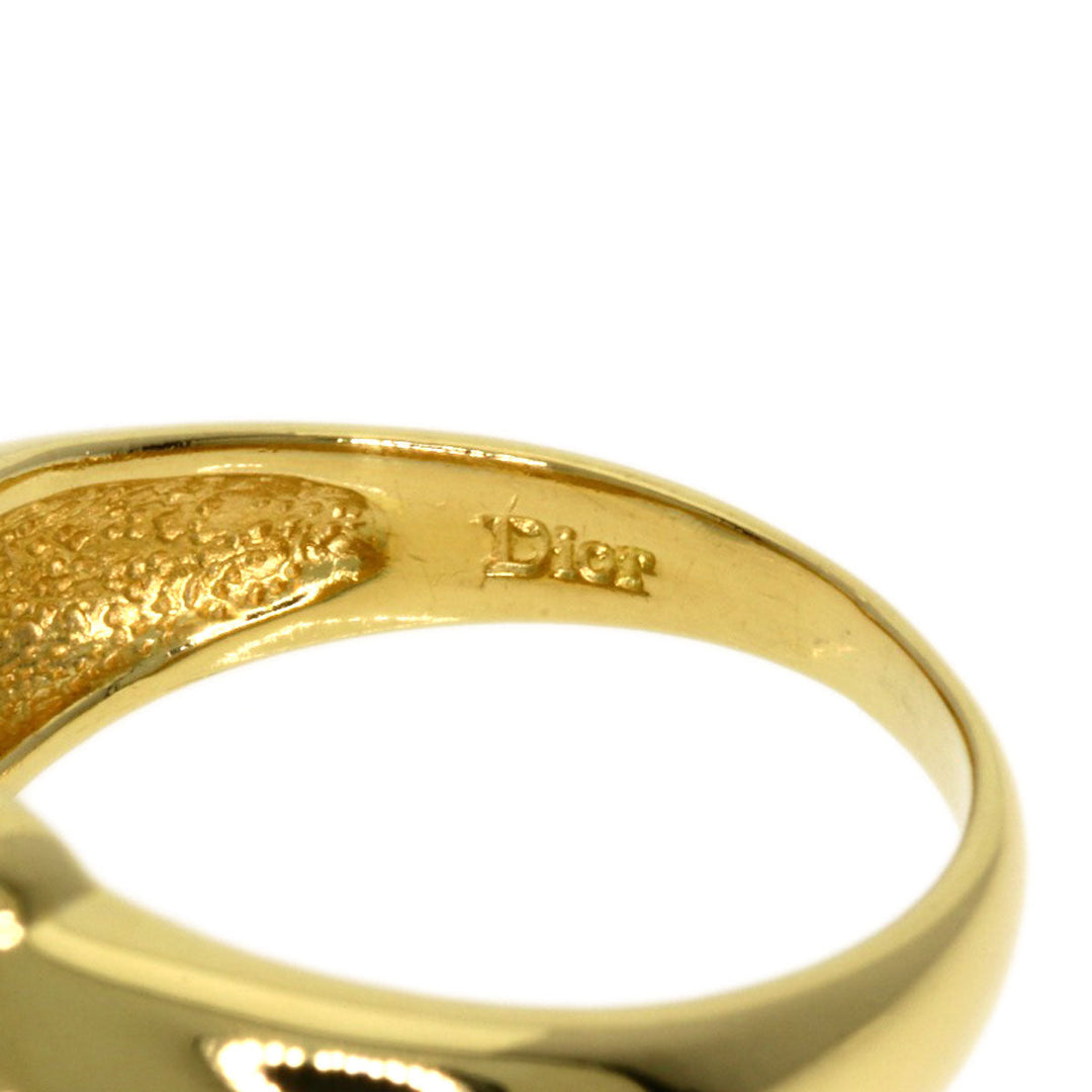 Dior Ring 18K Yellow Gold gold diamond Women Used Authentic