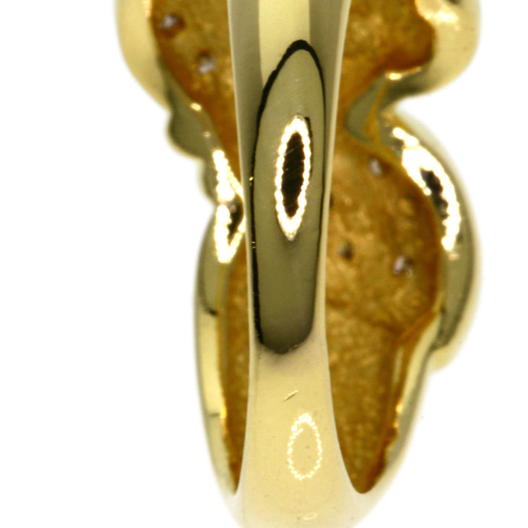 Dior Ring 18K Yellow Gold gold diamond Women Used Authentic