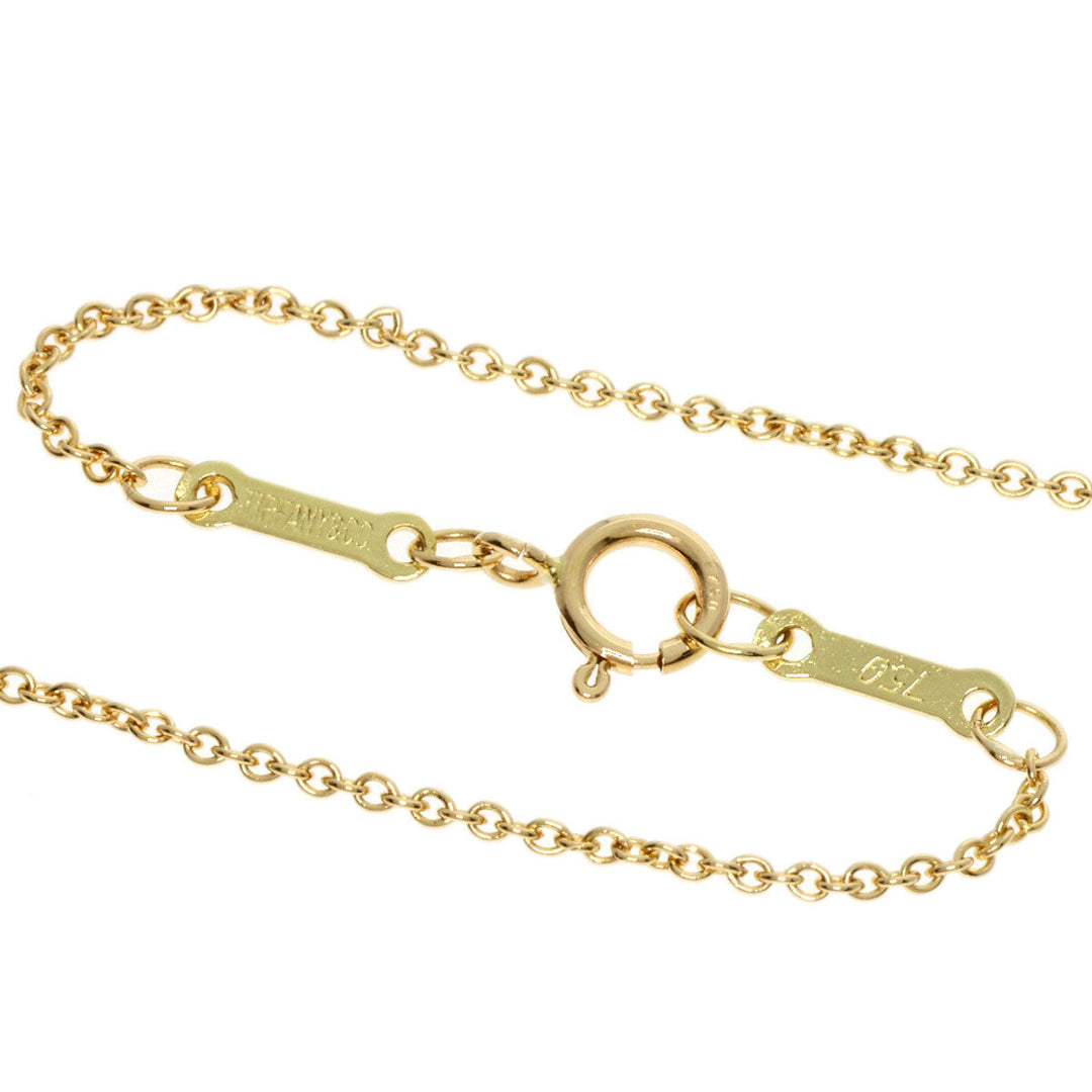 TIFFANY&Co. Necklace 18K Yellow Gold gold Open heart Women Used Authentic