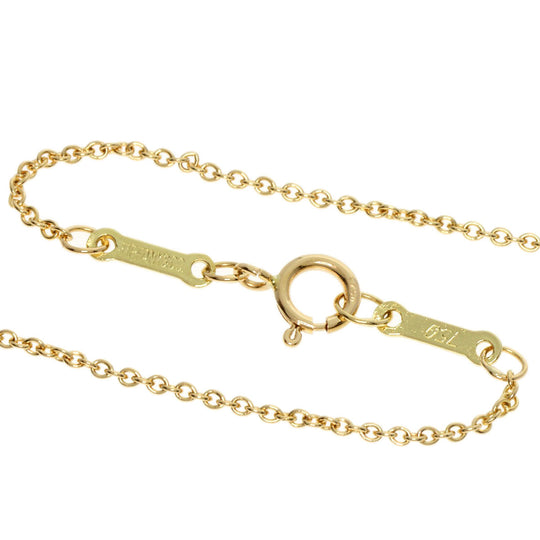 TIFFANY&Co. Necklace 18K Yellow Gold gold Open heart Women Used Authentic