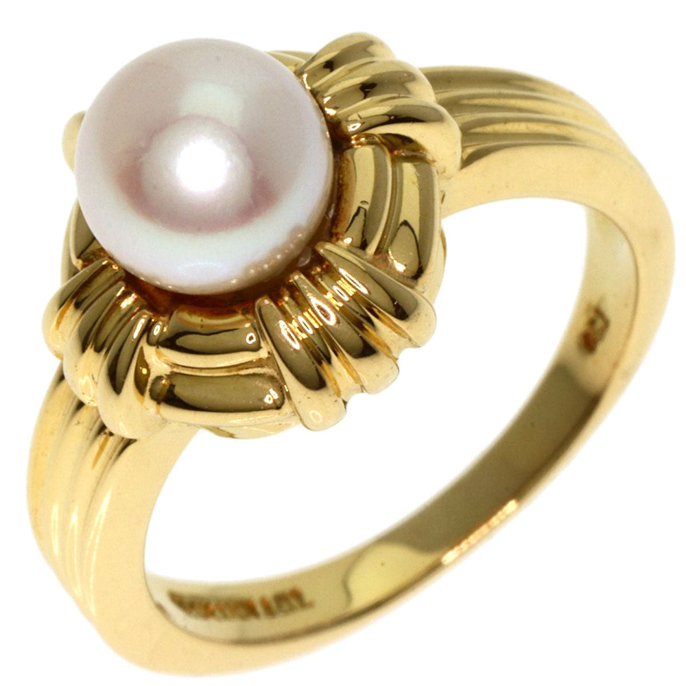 TIFFANY&Co. Ring 18K Yellow Gold gold Pearl Women Used Authentic