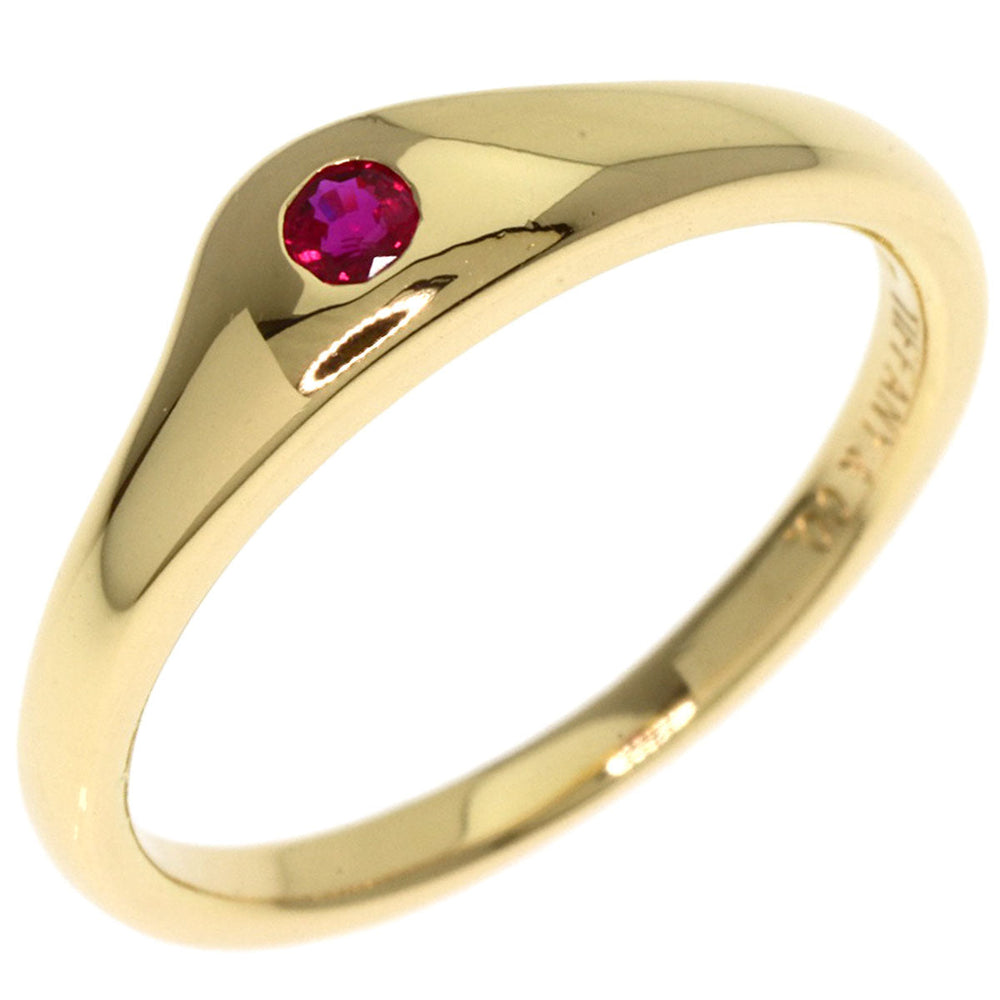 TIFFANY&Co. Ring 18K Yellow Gold gold Ruby Wave Ring