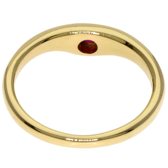 TIFFANY&Co. Ring 18K Yellow Gold gold Ruby Wave Ring