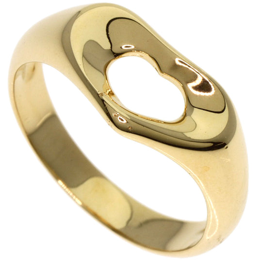TIFFANY&Co. Ring 18K Yellow Gold gold Open heart Women Used Authentic