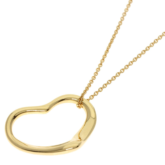 TIFFANY&Co. Necklace 18K Yellow Gold gold Open heart
