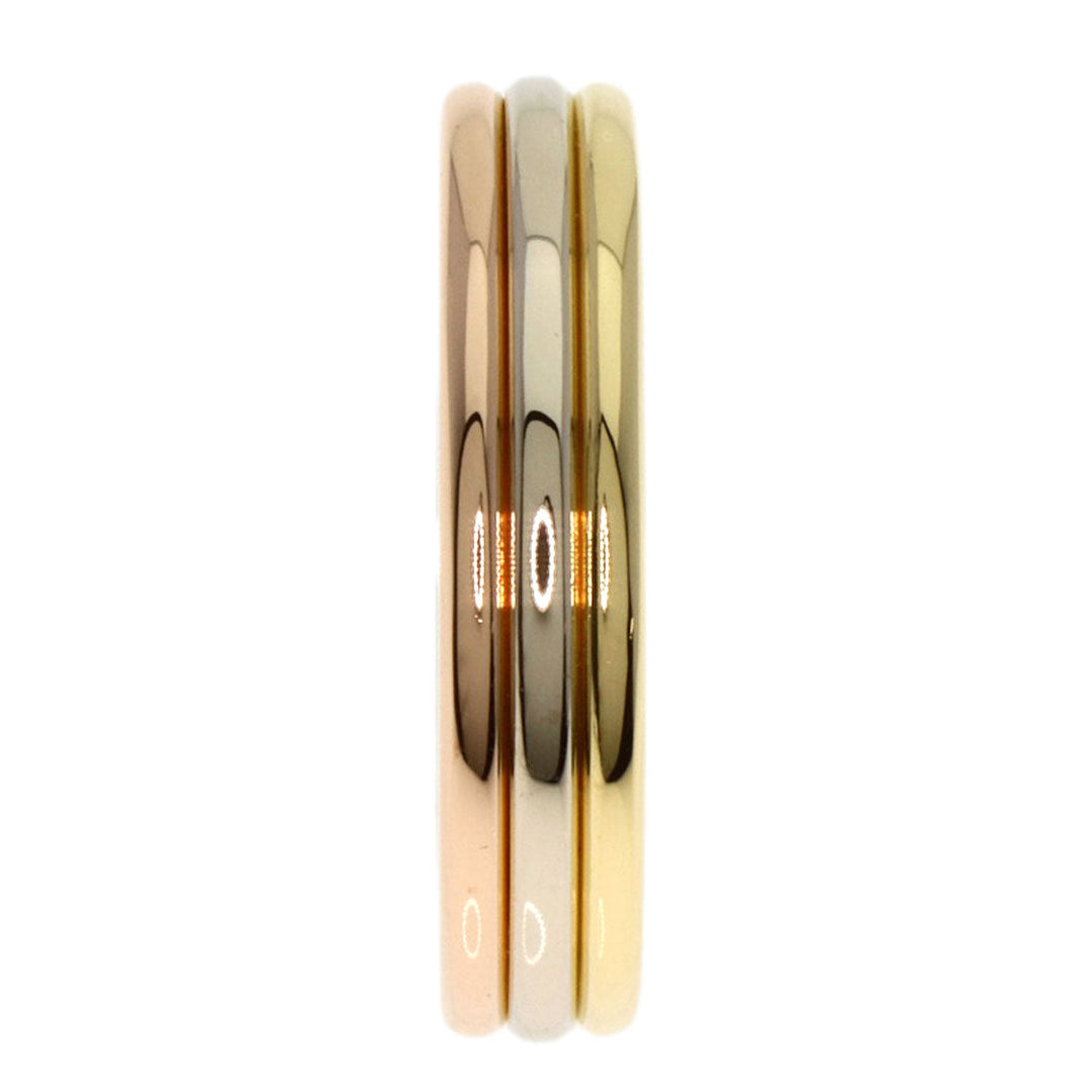 CARTIER Ring K18YG , K18WG , K18PG gold Three color Women Used Authentic