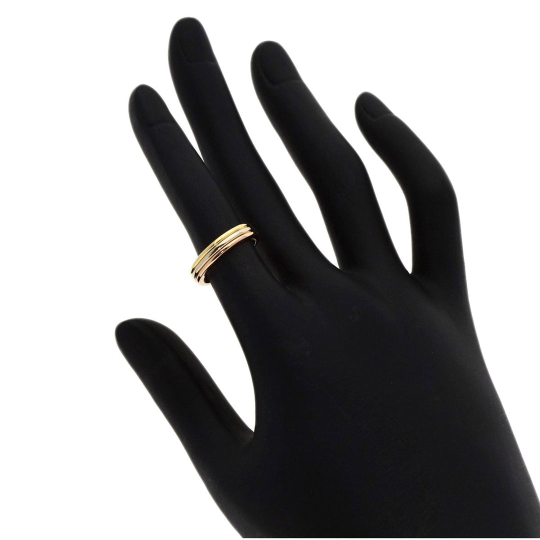 CARTIER Ring K18YG , K18WG , K18PG gold Three color Women Used Authentic