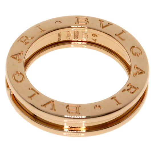 BVLGARI Ring 18K Pink Gold gold B-zero1 B-zero One 1 Band #49 Women Used Authentic