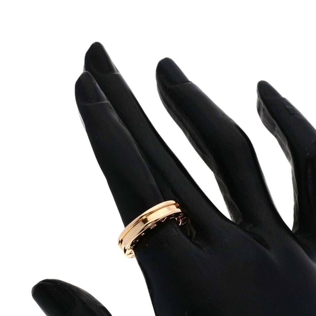 BVLGARI Ring 18K Pink Gold gold B-zero1 B-zero One 1 Band #49 Women Used Authentic