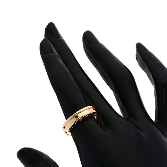 BVLGARI Ring 18K Pink Gold gold B-zero1 B-zero One 1 Band #49 Women Used Authentic
