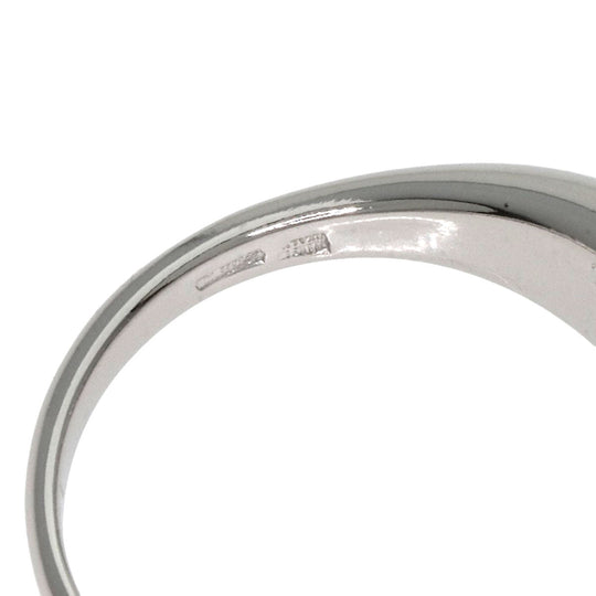 BVLGARI Ring PT950 Silver Corona Diamond