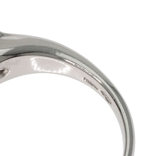 BVLGARI Ring PT950 Silver Corona Diamond