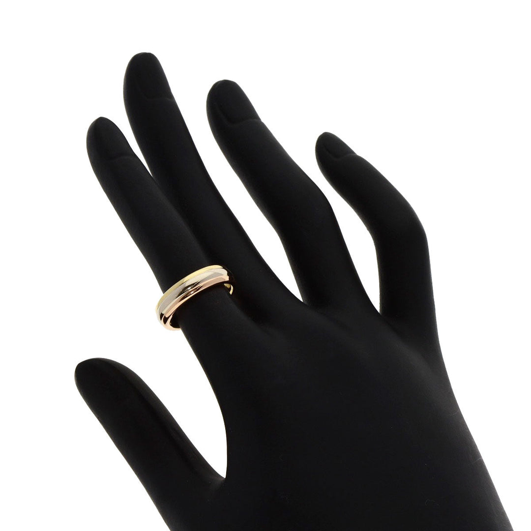 CARTIER Ring 18K Yellow Gold gold Three colors # 48