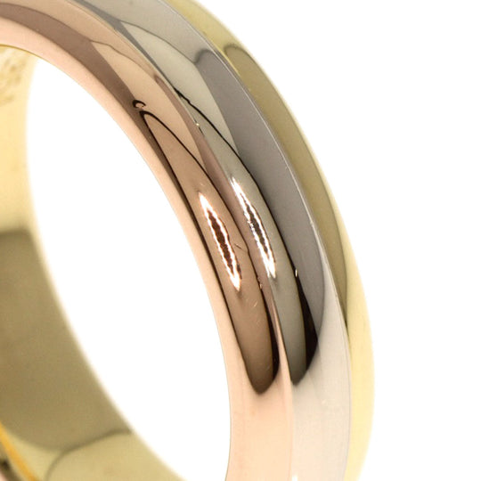 CARTIER Ring 18K Yellow Gold gold Three colors # 48