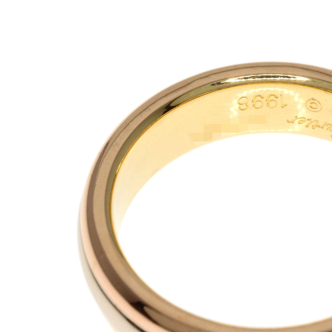 CARTIER Ring 18K Yellow Gold gold Three colors # 48