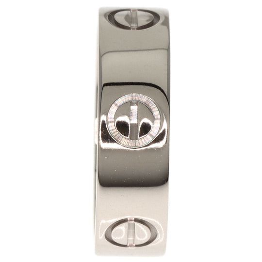 CARTIER Ring K18WG Silver Love Ring #51