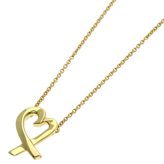 TIFFANY&Co. Necklace 18K Yellow Gold gold Loving heart