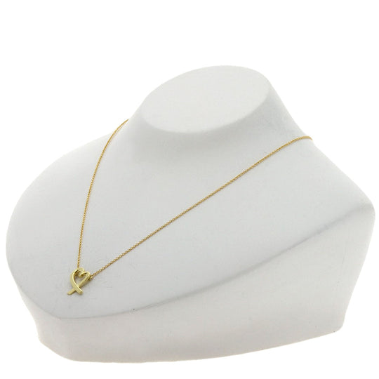 TIFFANY&Co. Necklace 18K Yellow Gold gold Loving heart