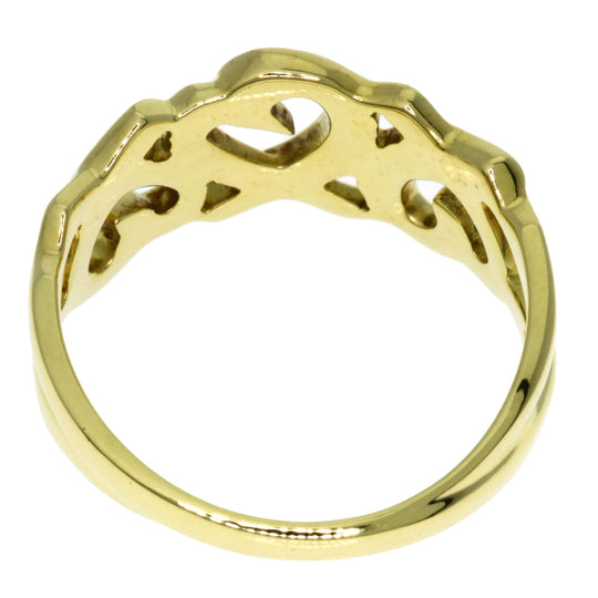 TIFFANY&Co. Ring 18K Yellow Gold gold Triple rubbing heart
