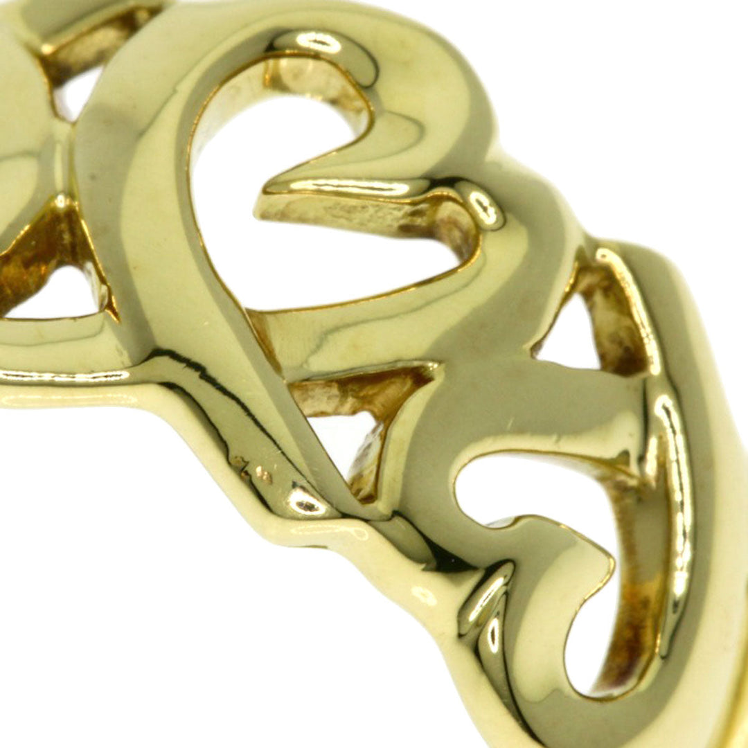 TIFFANY&Co. Ring 18K Yellow Gold gold Triple rubbing heart