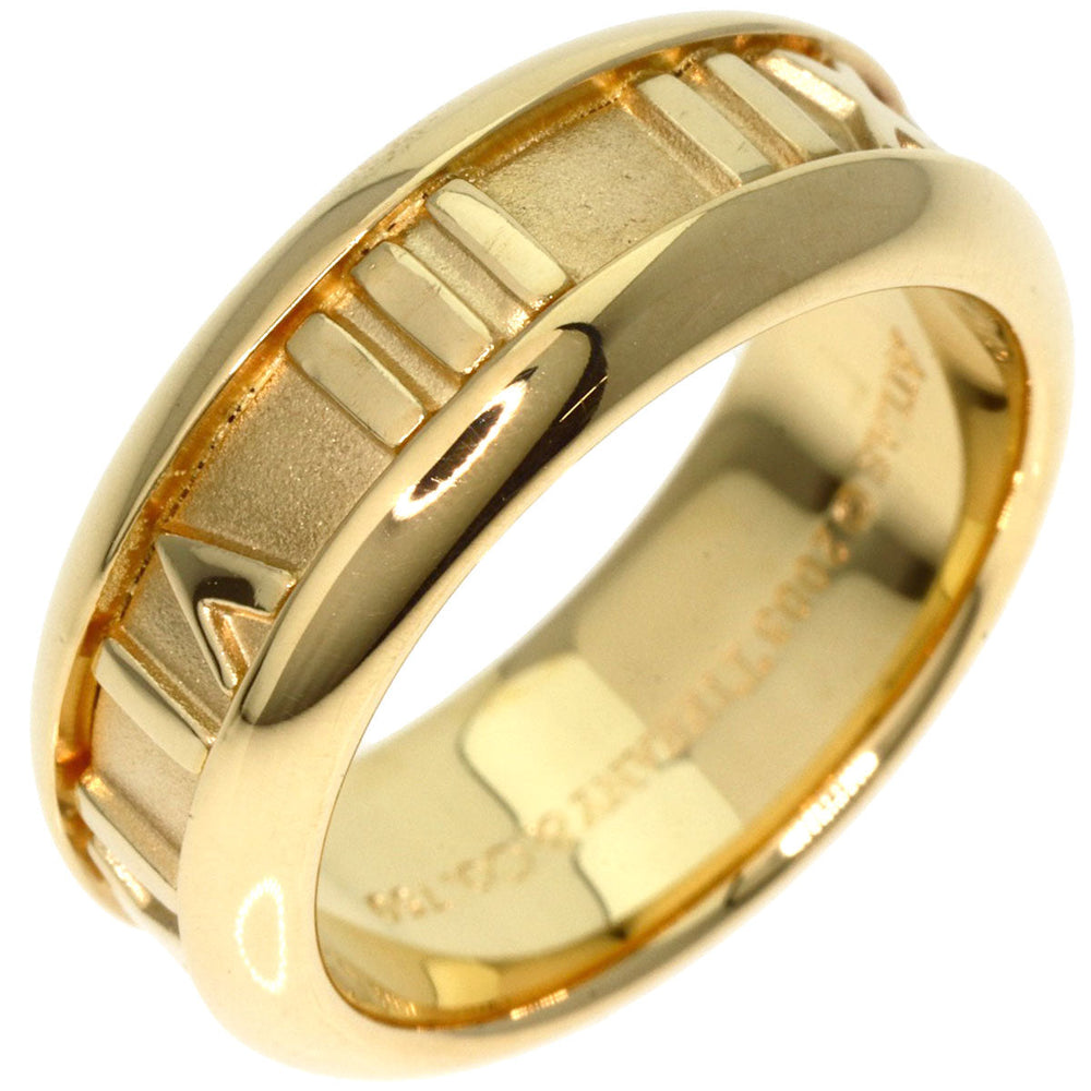 TIFFANY&Co. Ring 18K Yellow Gold gold Atlas Women Used Authentic