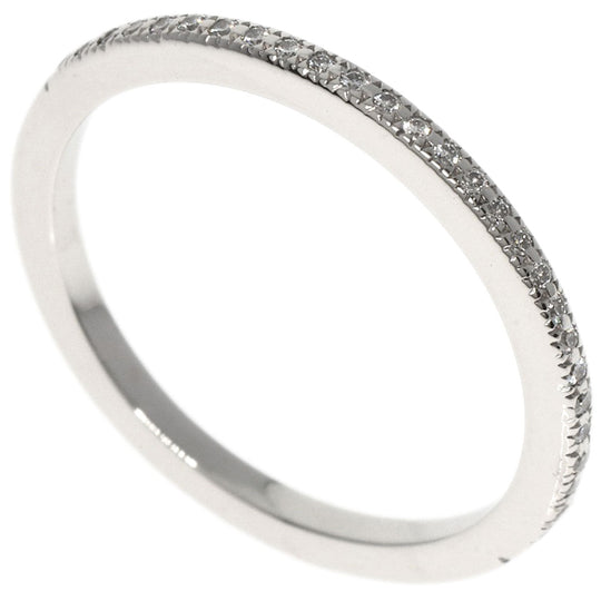 TIFFANY&Co. Ring PT950 Silver Half eternity diamond