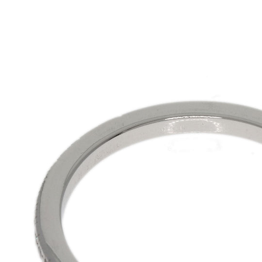 TIFFANY&Co. Ring PT950 Silver Half eternity diamond