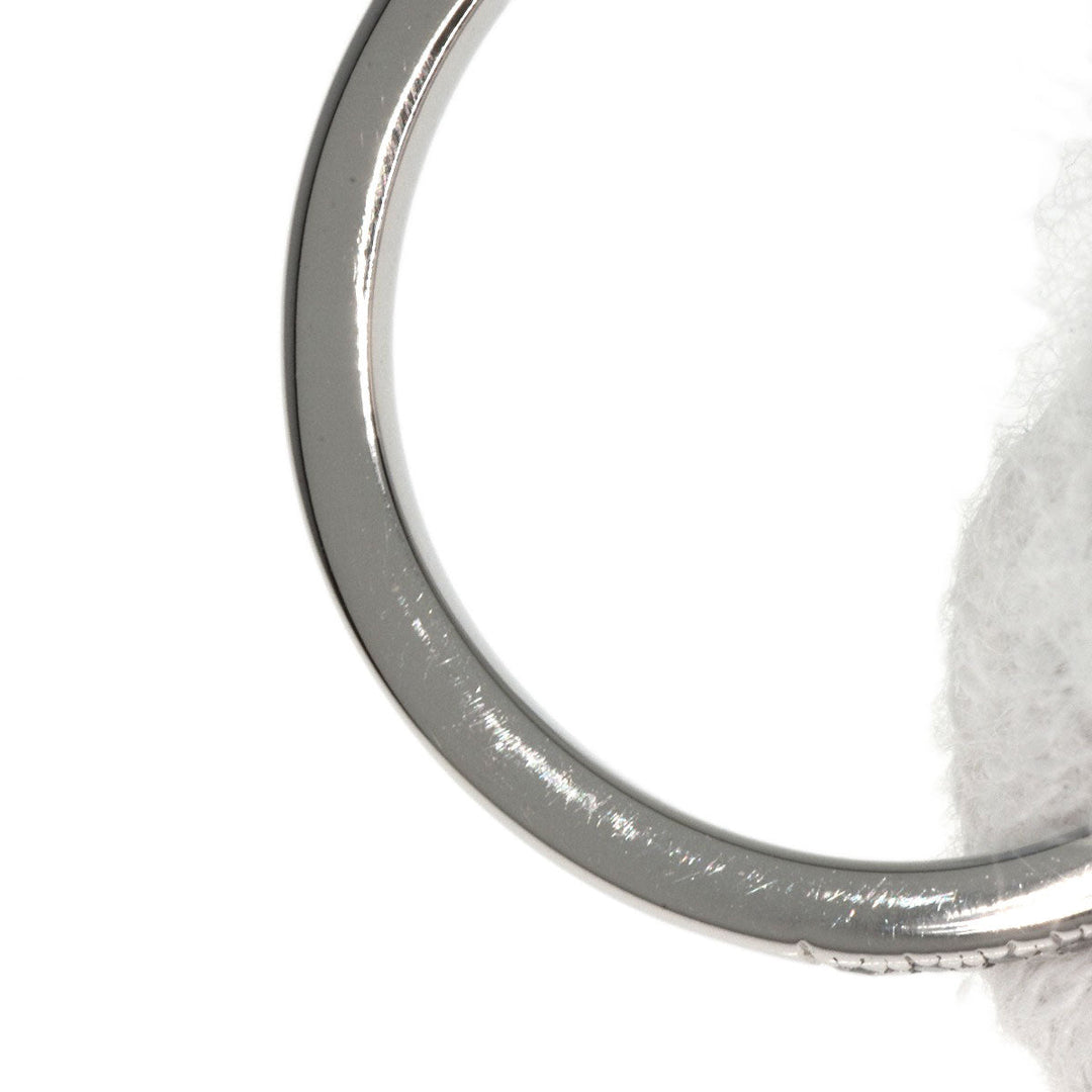 TIFFANY&Co. Ring PT950 Silver Half eternity diamond