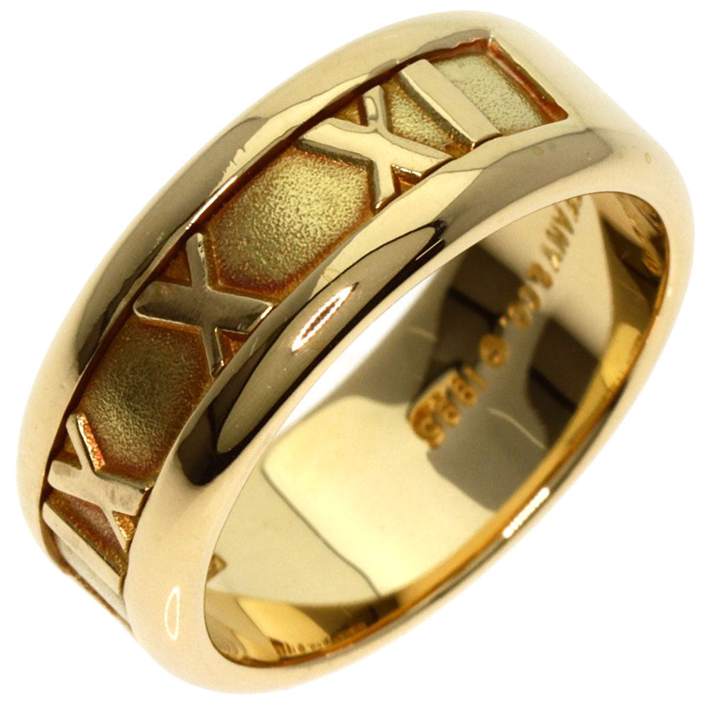 TIFFANY&Co. Ring 18K Yellow Gold gold Atlas Women Used Authentic