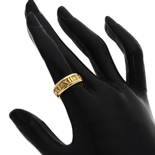 TIFFANY&Co. Ring 18K Yellow Gold gold Atlas Women Used Authentic