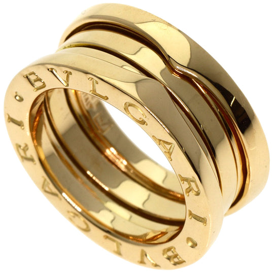 BVLGARI Ring 18K Yellow Gold gold B-zero1 B-zero One 2 Band #47 Women Used Authentic