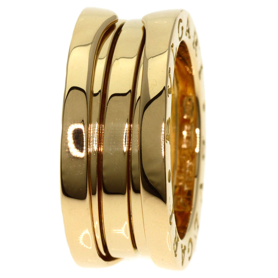 BVLGARI Ring 18K Yellow Gold gold B-zero1 B-zero One 2 Band #47 Women Used Authentic