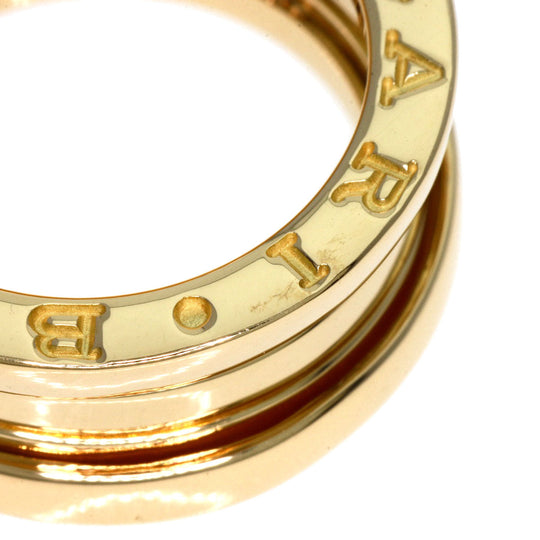 BVLGARI Ring 18K Yellow Gold gold B-zero1 B-zero One 2 Band #47 Women Used Authentic