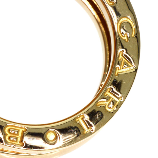 BVLGARI Ring 18K Yellow Gold gold B-zero1 B-zero One 2 Band #47 Women Used Authentic