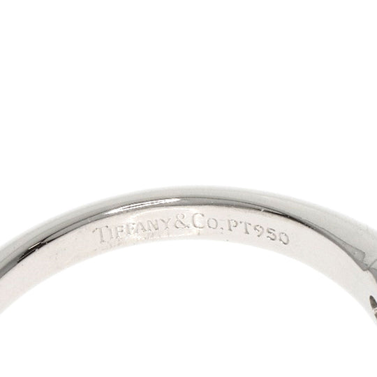 TIFFANY&Co. Ring PT950 Silver Solitaire Diamond