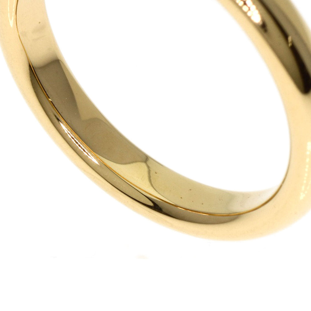 TIFFANY&Co. Ring 18K Yellow Gold gold Classic Band 1P Diamond Women Used Authentic