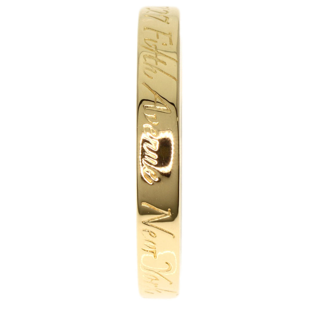 TIFFANY&Co. Ring 18K Yellow Gold gold Notes narrow