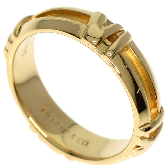 TIFFANY&Co. Ring 18K Yellow Gold gold Atlas Women Used Authentic