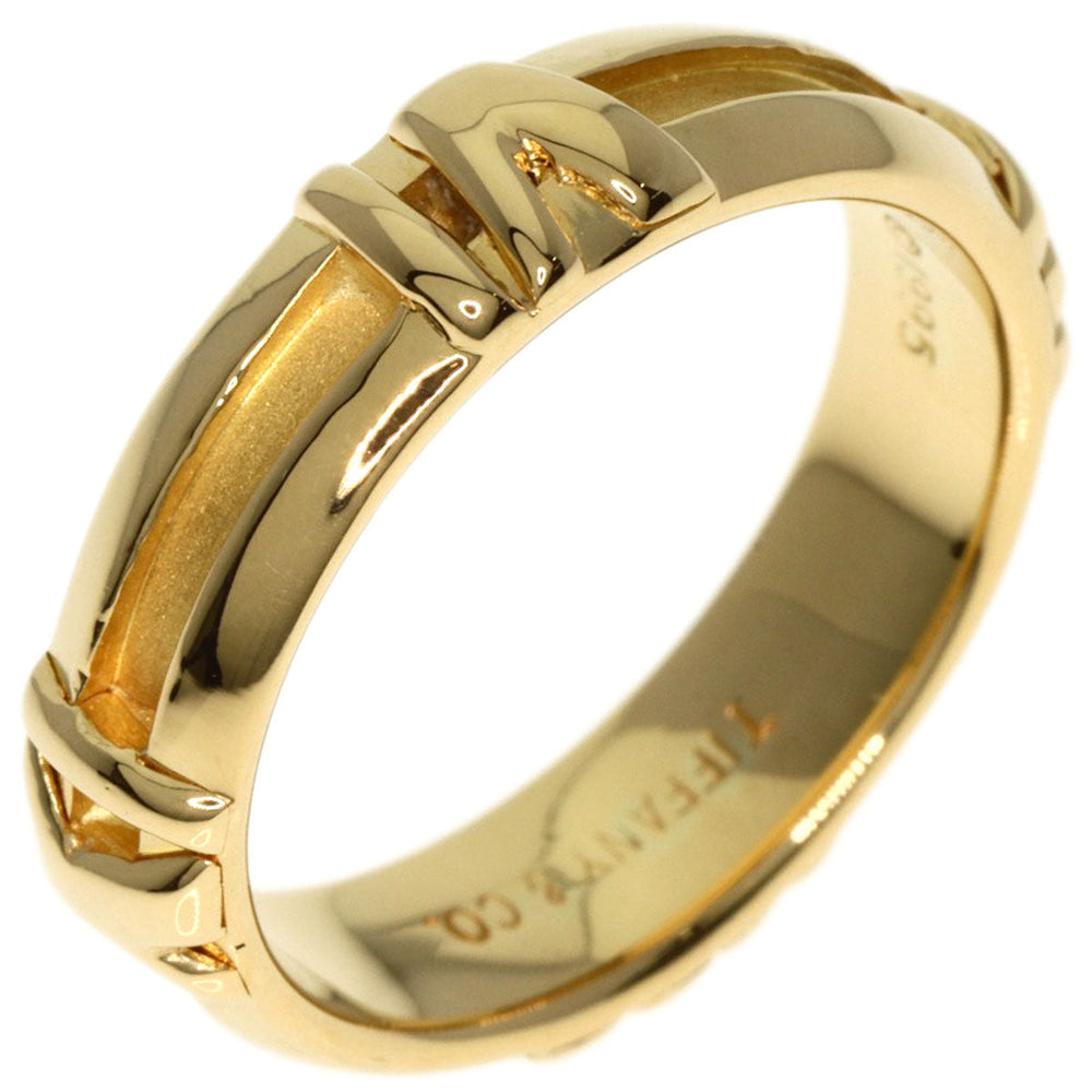 TIFFANY&Co. Ring 18K Yellow Gold gold Atlas Women Used Authentic