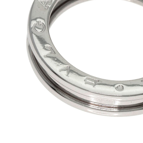 BVLGARI Ring K18WG Silver B-zero1 B-zero One 1 Hand XS #55 Women Used Authentic
