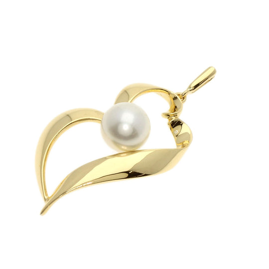 MIKIMOTO Pendant top 18K Yellow Gold gold Pearl