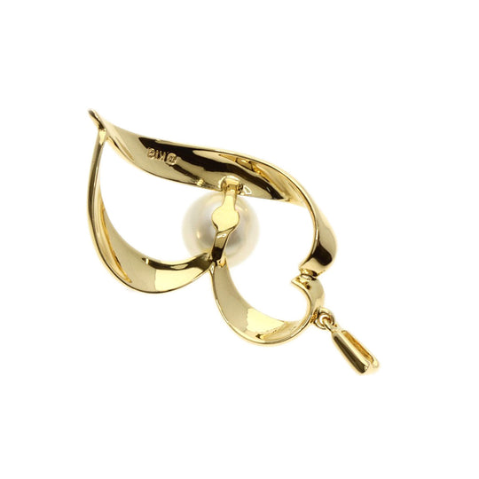 MIKIMOTO Pendant top 18K Yellow Gold gold Pearl