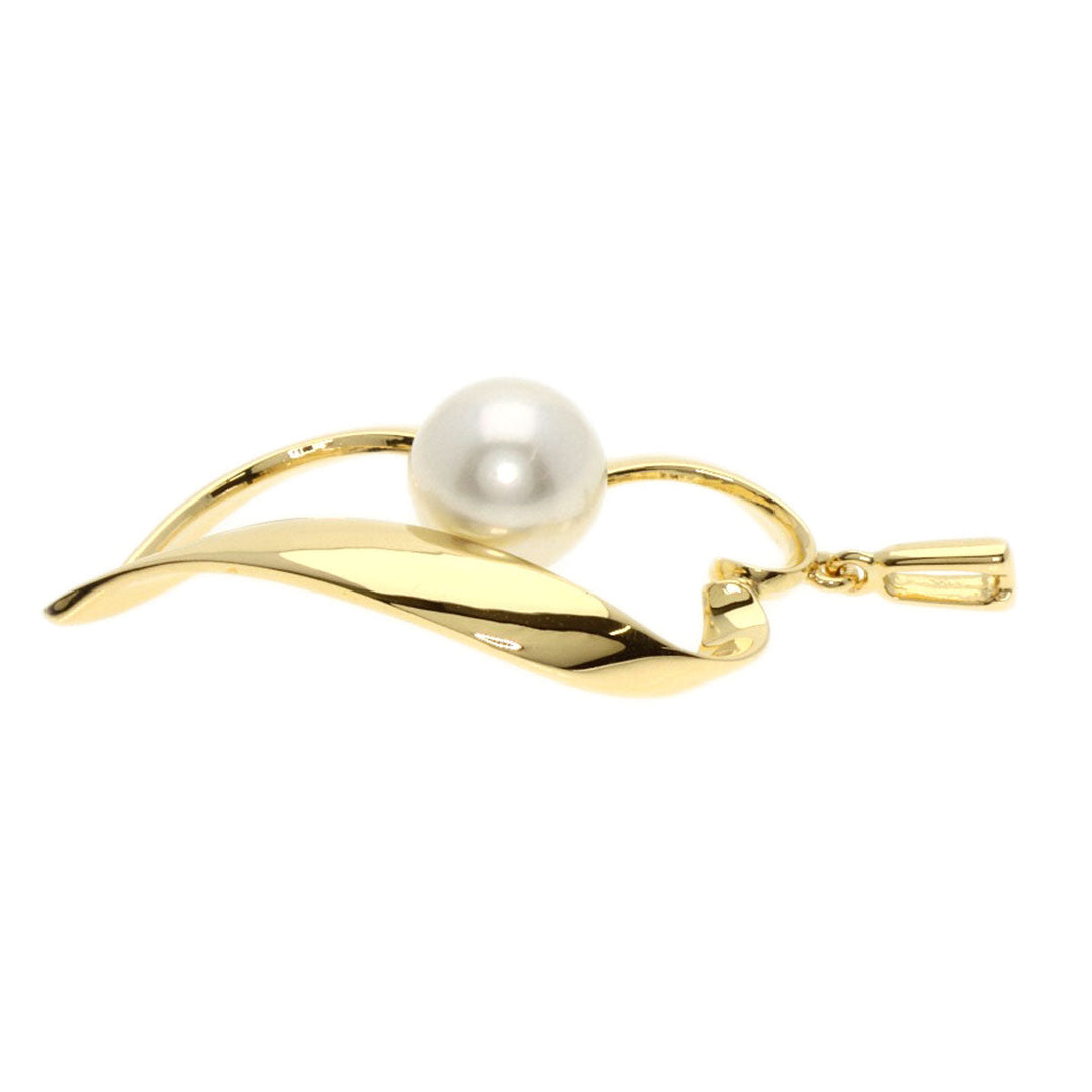 MIKIMOTO Pendant top 18K Yellow Gold gold Pearl