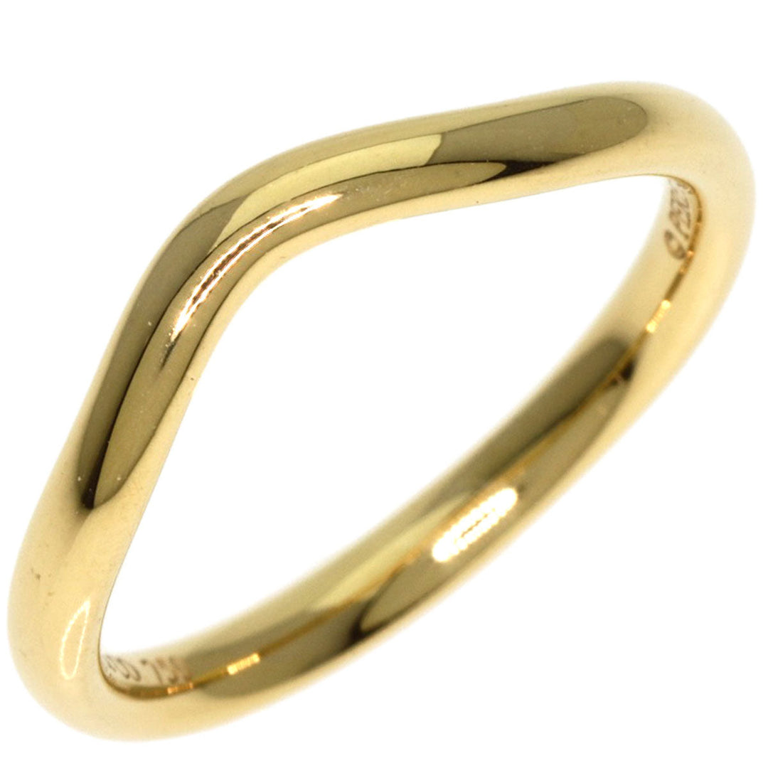 TIFFANY&Co. Ring 18K Yellow Gold gold Curved band Women Used Authentic